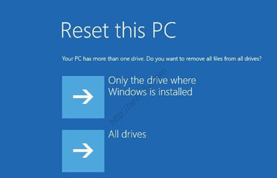 Reset windows 10 không  mất dữ liệu